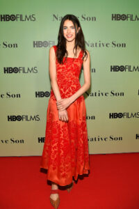 Ravishing in Red: Margaret Qualley