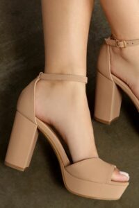 Women's Dress Shoe Styles Block Heeled Mules 