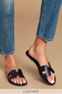 Summer Shoes 2. Slide Sandals