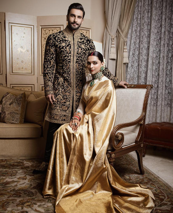 Deepika Padukone's saree magic silk