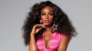 Amara La Negra in weaves and hot hair