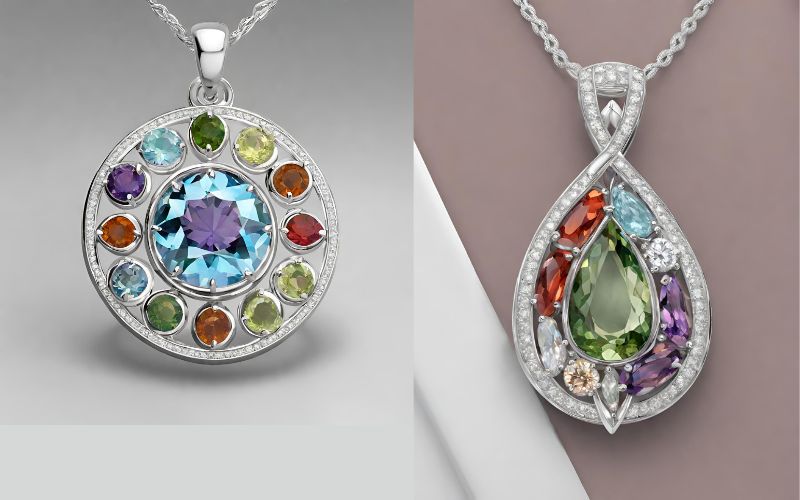 Meditation Jewelry mandala pendants