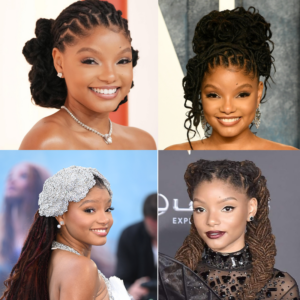 Halle Bailey hairstyles, hot, sexy , latest, easy to copy