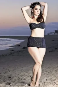 Ana de la Reguera Bikini black 