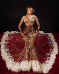 Uche Montana at the AMVCA Awards