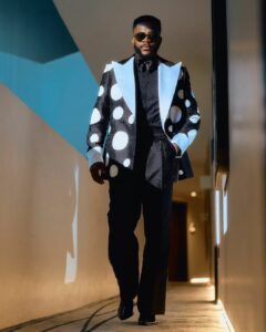 Ebuka at the AMVCA Awards