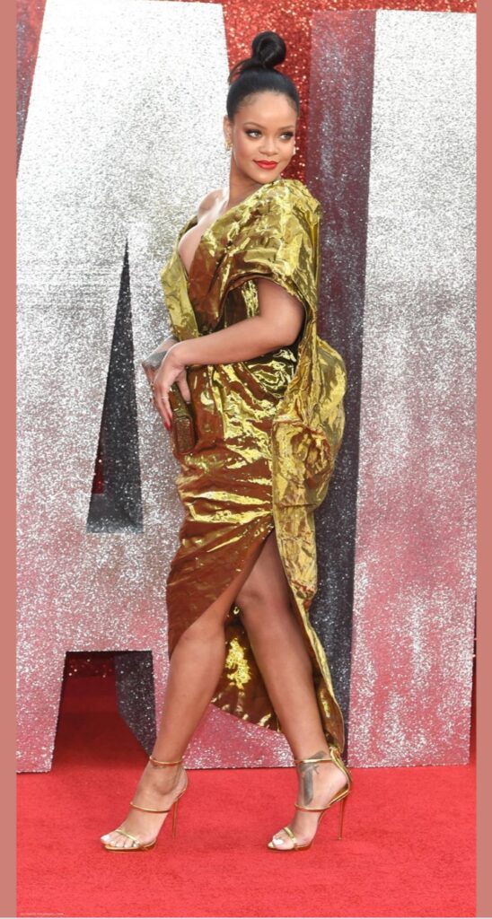 Rihanna fashion Oceans 8 Premiere