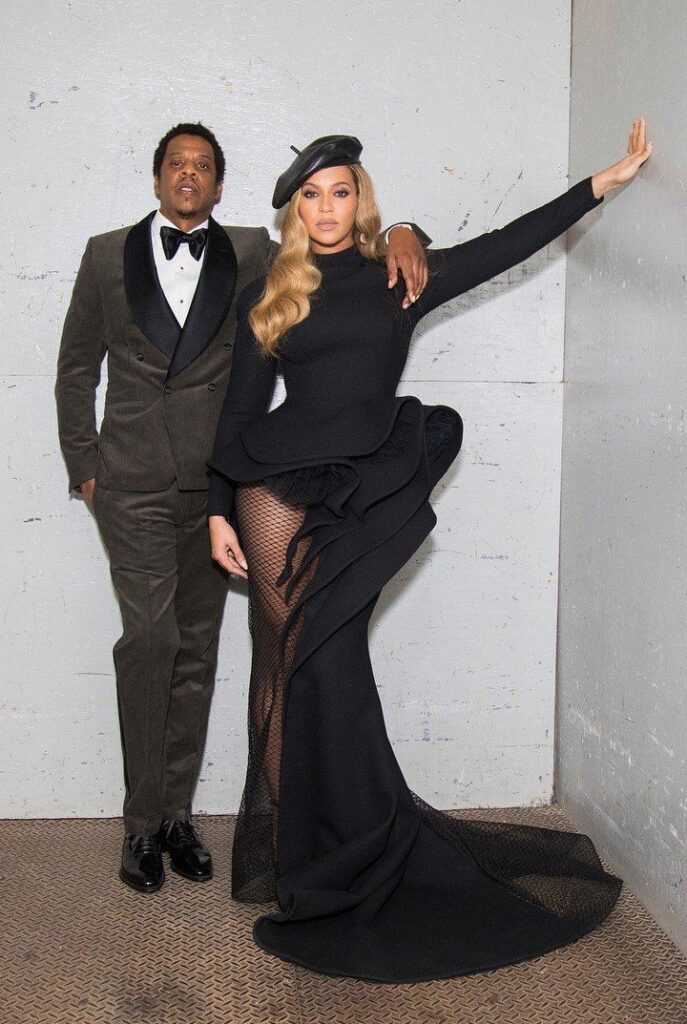 Grammy Awards Fashion Beyonce and Jay Z