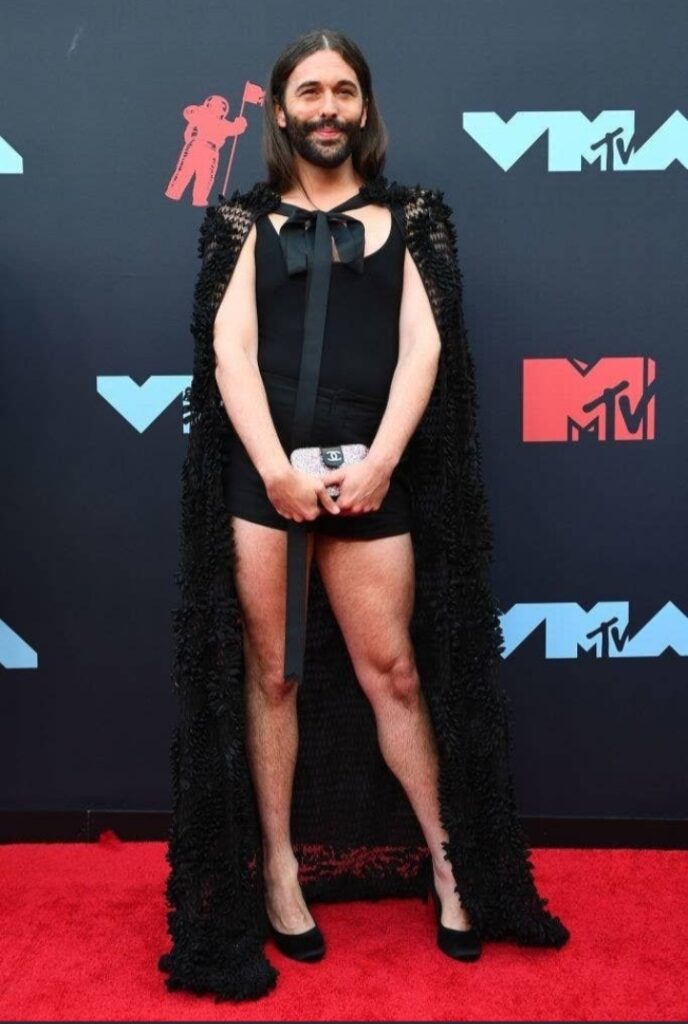 daring red carpet appearances Johanthan Van Ness MTV VMA 