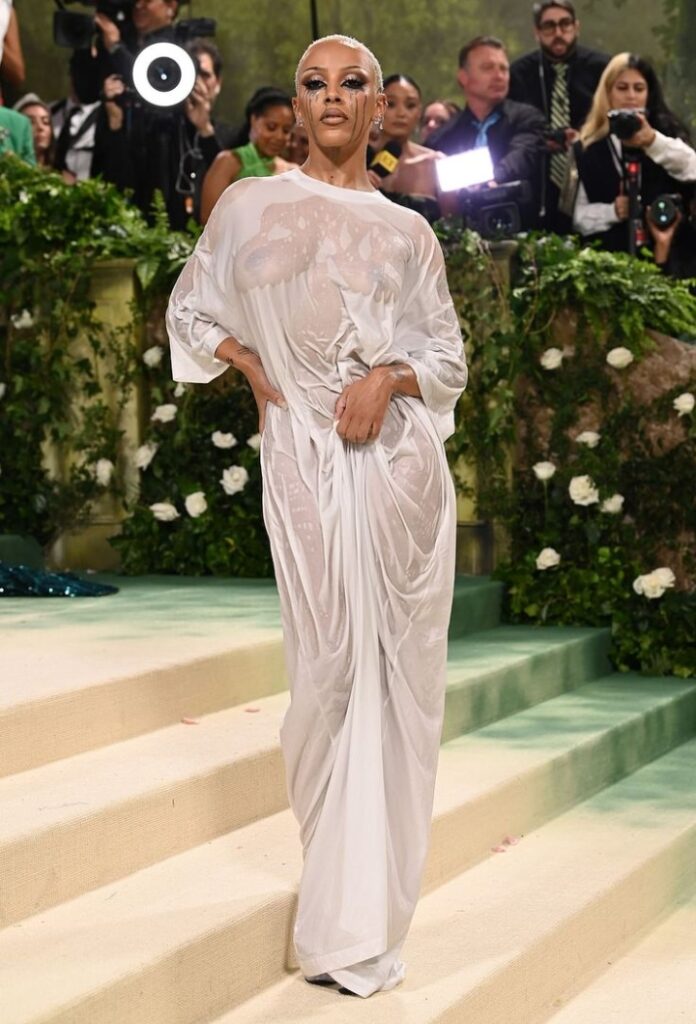 daring red carpet appearances Doja cat Met Gala 2024
