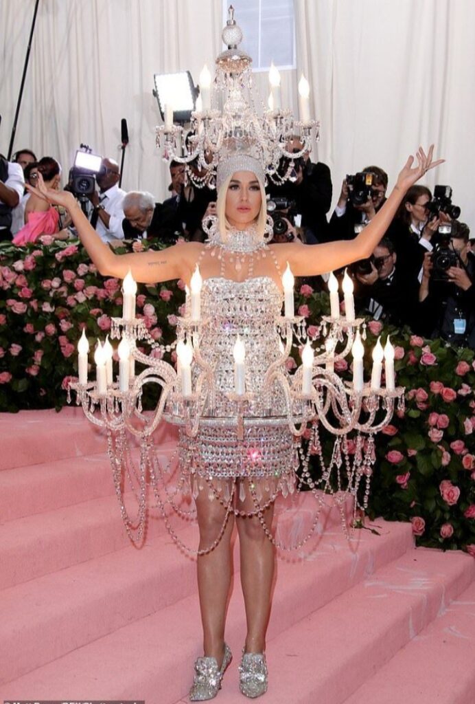 daring red carpet appearances Katy Parry Met Gala 2019 
