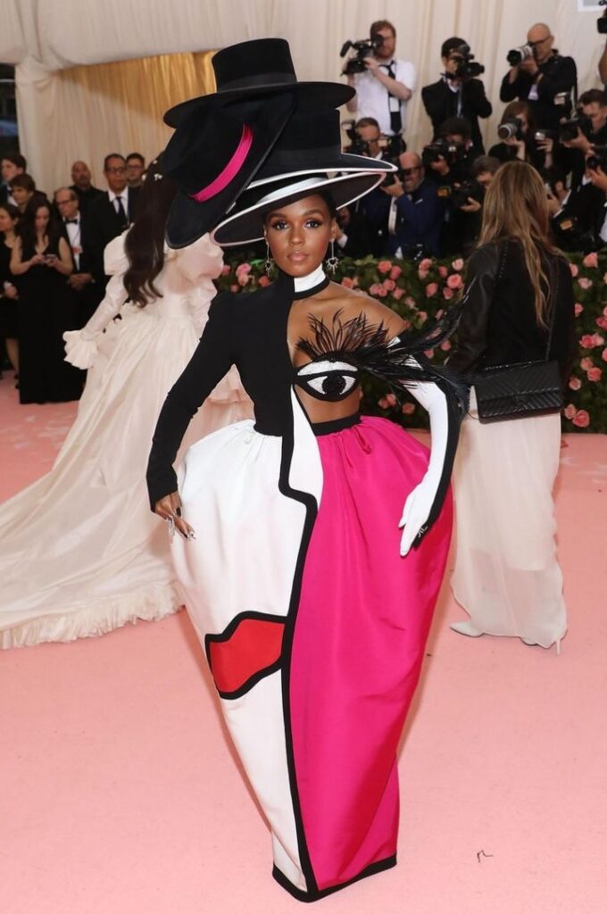 daring red carpet appearances Janelle Monae Met Gala 2019 
