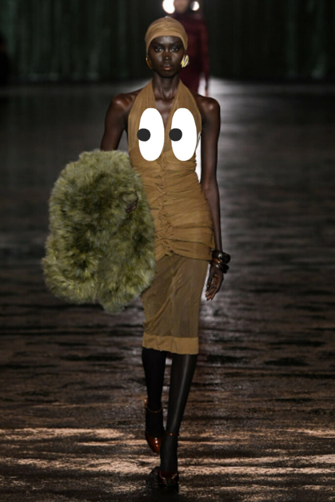 Bella Hadid Cannes Film Festival Saint Laurnet dress inspiration