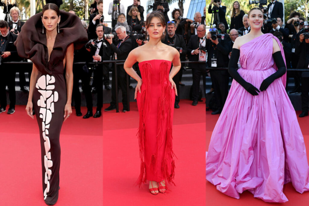 From Prada to Armani: Unveiling What Greta Gerwig, Izabel Goulart, Katherine Langford, Aja Naomi King, and Lily Gladstone Wore to the “Beating Hearts” 2024 Cannes Film Festival Premiere