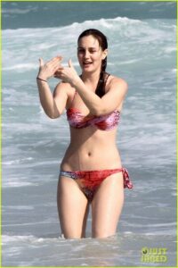 leighton-meester-floral-bikinis