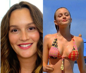 Leighton Meester bikini sexy and hot