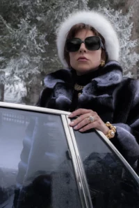 alessandra gucci black jacket winter season