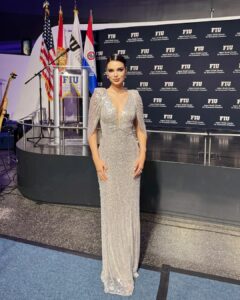 Nadia Ferreira hot dress