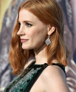 jessica chastain hairstyle