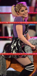 Alexa Bliss in a little black dress