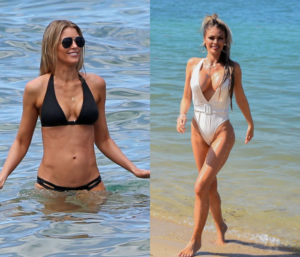 Rhea Seehorn hot and sexy bikini