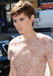 Kate Mara floral print dress