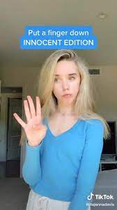 Jenna Davis innocent blue top 