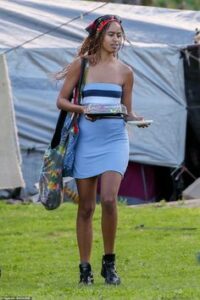 Sasha Obama sexy dress