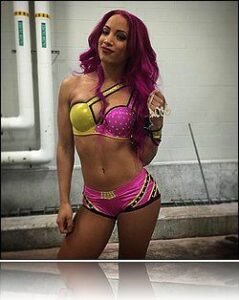 Sasha Banks glamorous bikini
