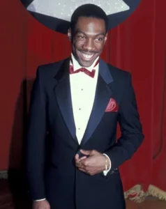 Eddie Murphy navy blue suit