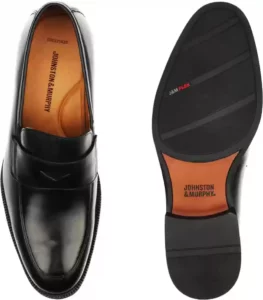 Johnston and Murphy black men footwear