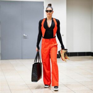 Kelsey Plum cute outfit