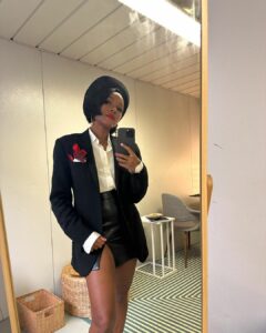 Janelle Monae sexy dress