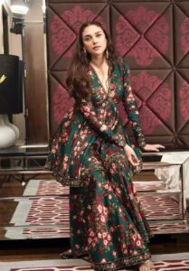 Aditi Rao Hydari flower print dress