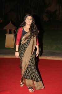 Vidya Balan floral print satree