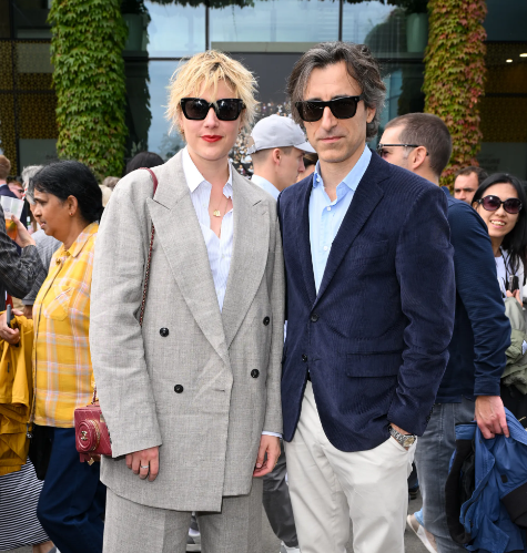 fashion at Wimbledon couple in sunglasses