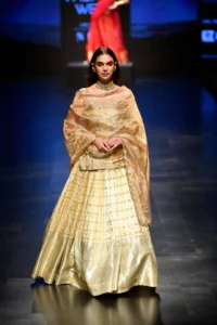 Adit Rao Hydari with her silver necklace