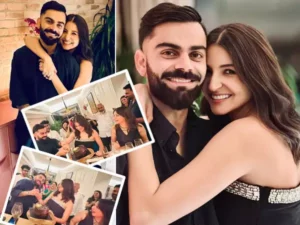 Anushka Sharma with virat candid