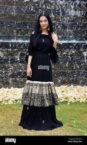 Amrita Rao with her floral dress