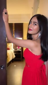 Amrita Rao cute dress