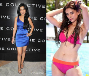 Amrita Rao hot red bikini