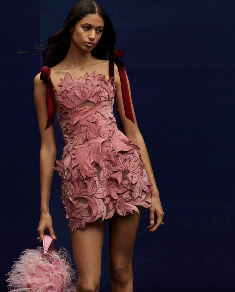 Natalie Portman pink dress inspiration