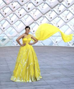 Genelia Deshmukh yellow dress