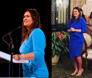 Sarah Huckabee Sander hot fashion