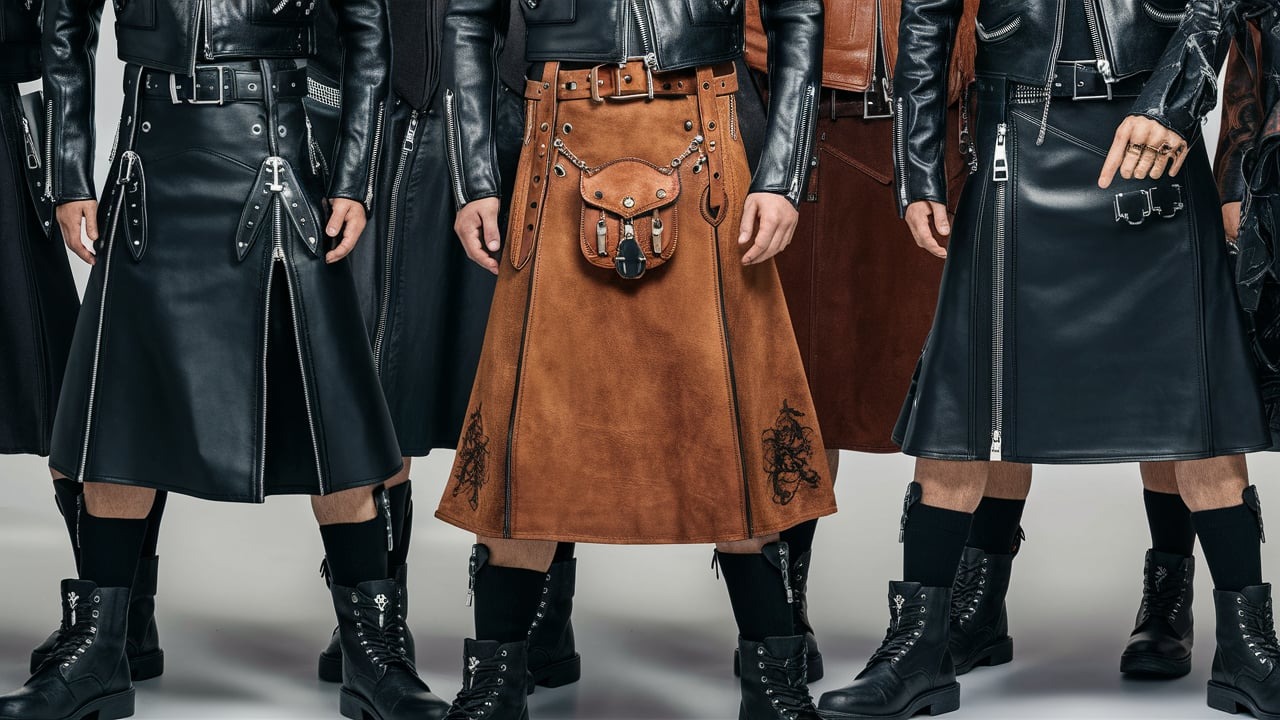 Discover Leather Kilts Types, History & Styles Explained Fashonation