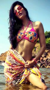Shruti Hassan tropical vibe bikini