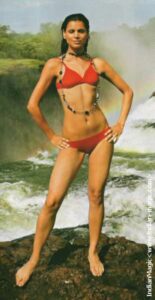 Neha Kapur red dress