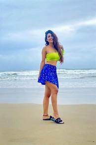 Neha Kapur blue ensemble