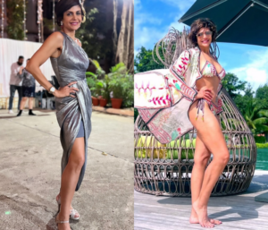 Mandira Bedi hot dresses