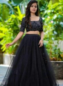 Vaishnavi Chaitanya black dress